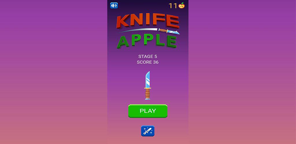 Knife apple