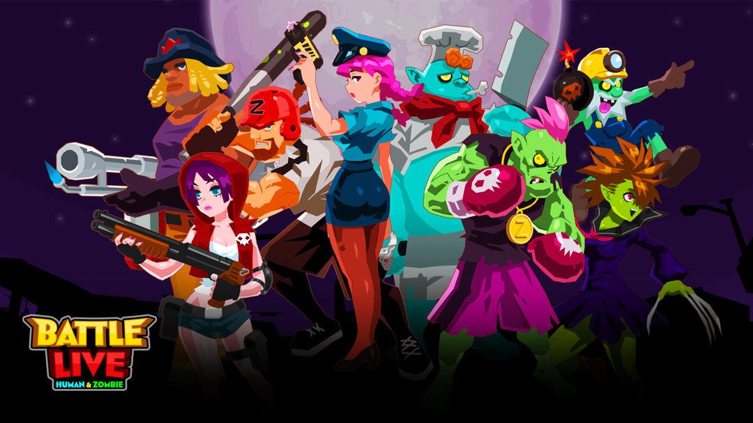 类似battlelivezombiehumanbattleroyalemoba的游戏