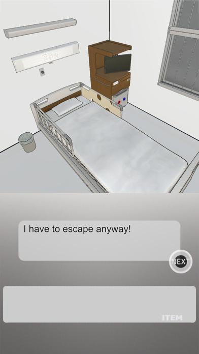 Escape anyway -Hospital room-