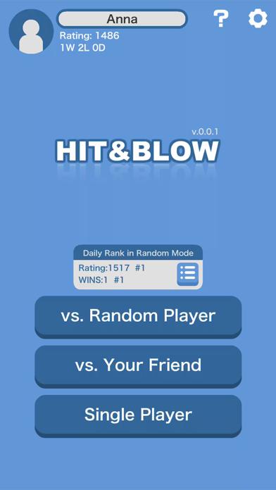 H & B (Hit and Blow Online)_截图_3
