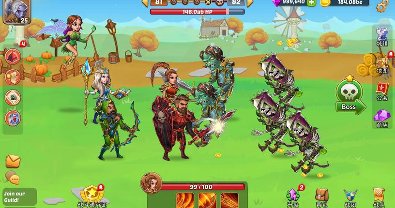 火之石 『Firestone』放置幻想王国英雄管理RPG_介绍_1