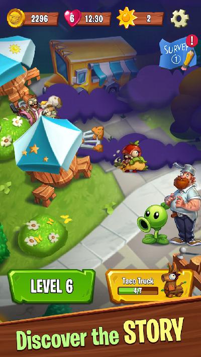 Plants vs. Zombies™: Match_游戏简介_图2