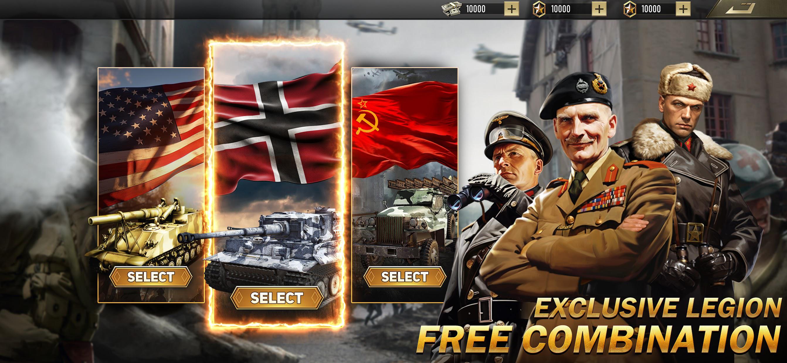 Grand War: WW2 Strategy Games_截图_2