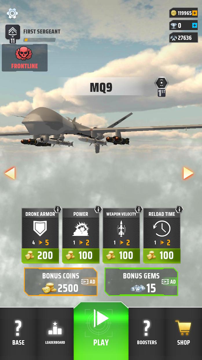 Drone Strike Military War 3D_截图_5