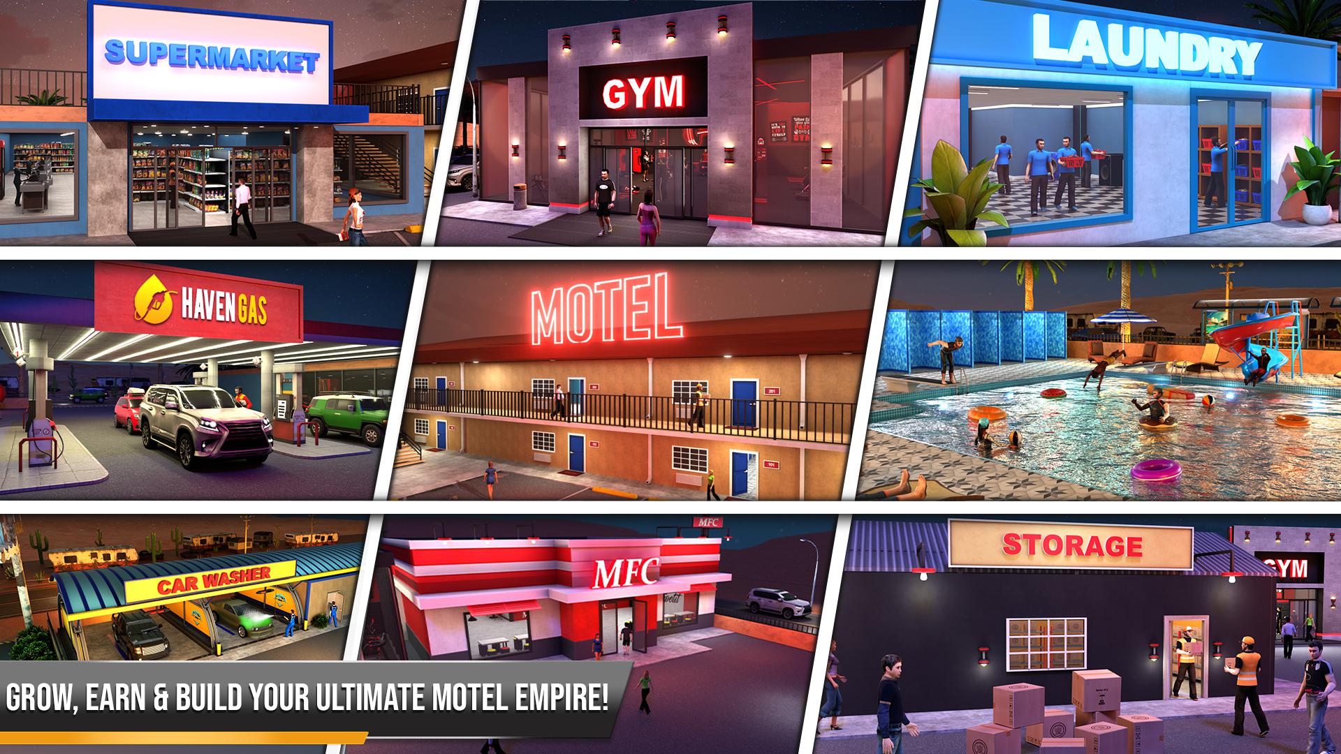 Supermarket & Motel Simulator