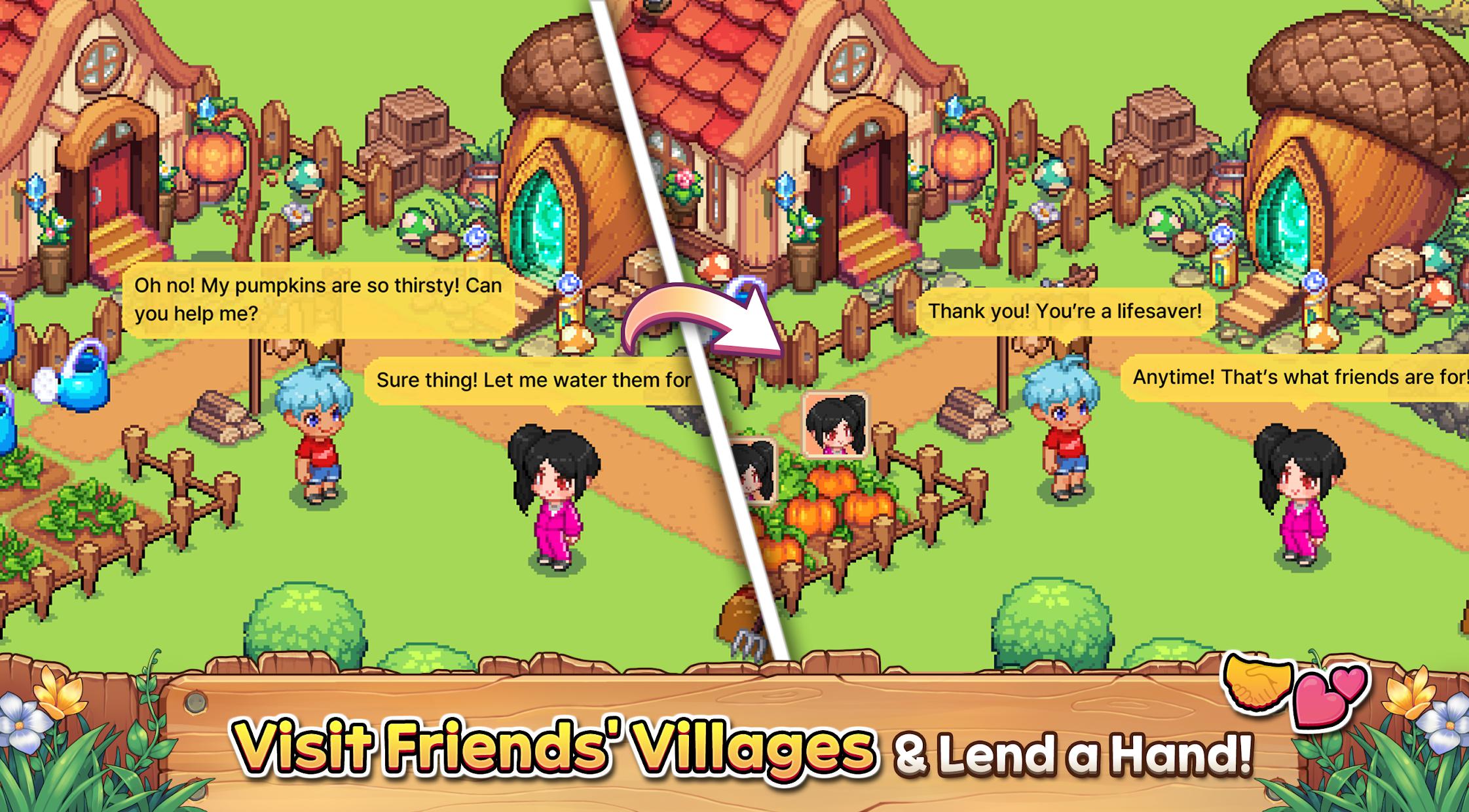 Viladia: Cozy Pixel Farm_截图_3