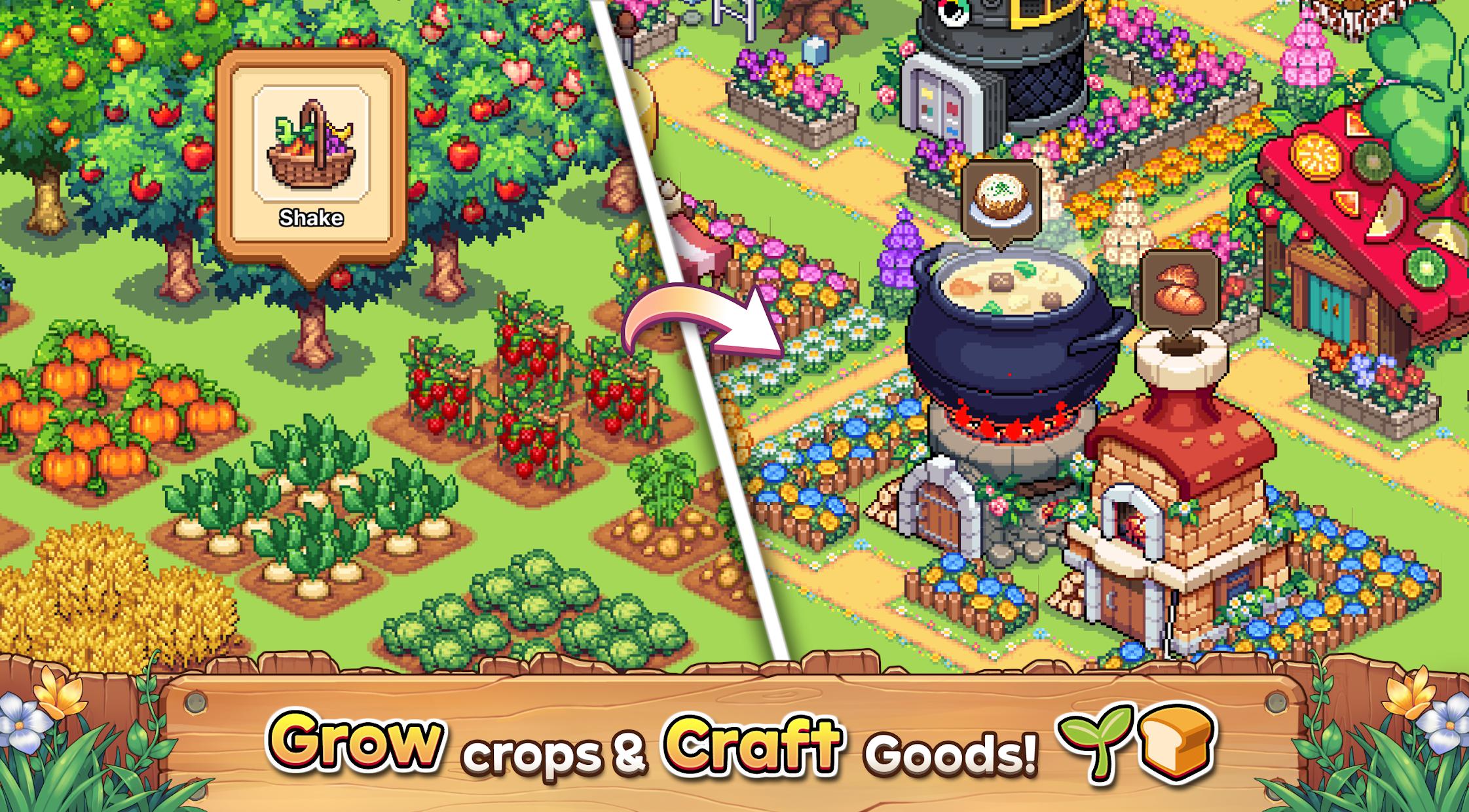 Viladia: Cozy Pixel Farm_截图_4