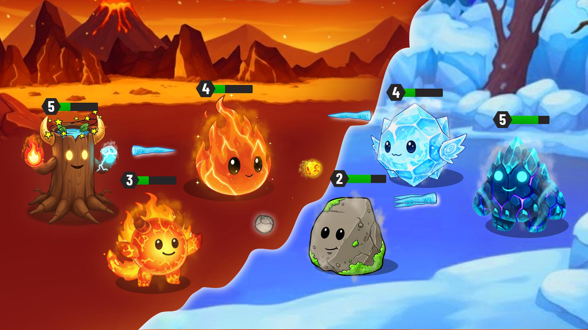 元素合成魔法战争游戏