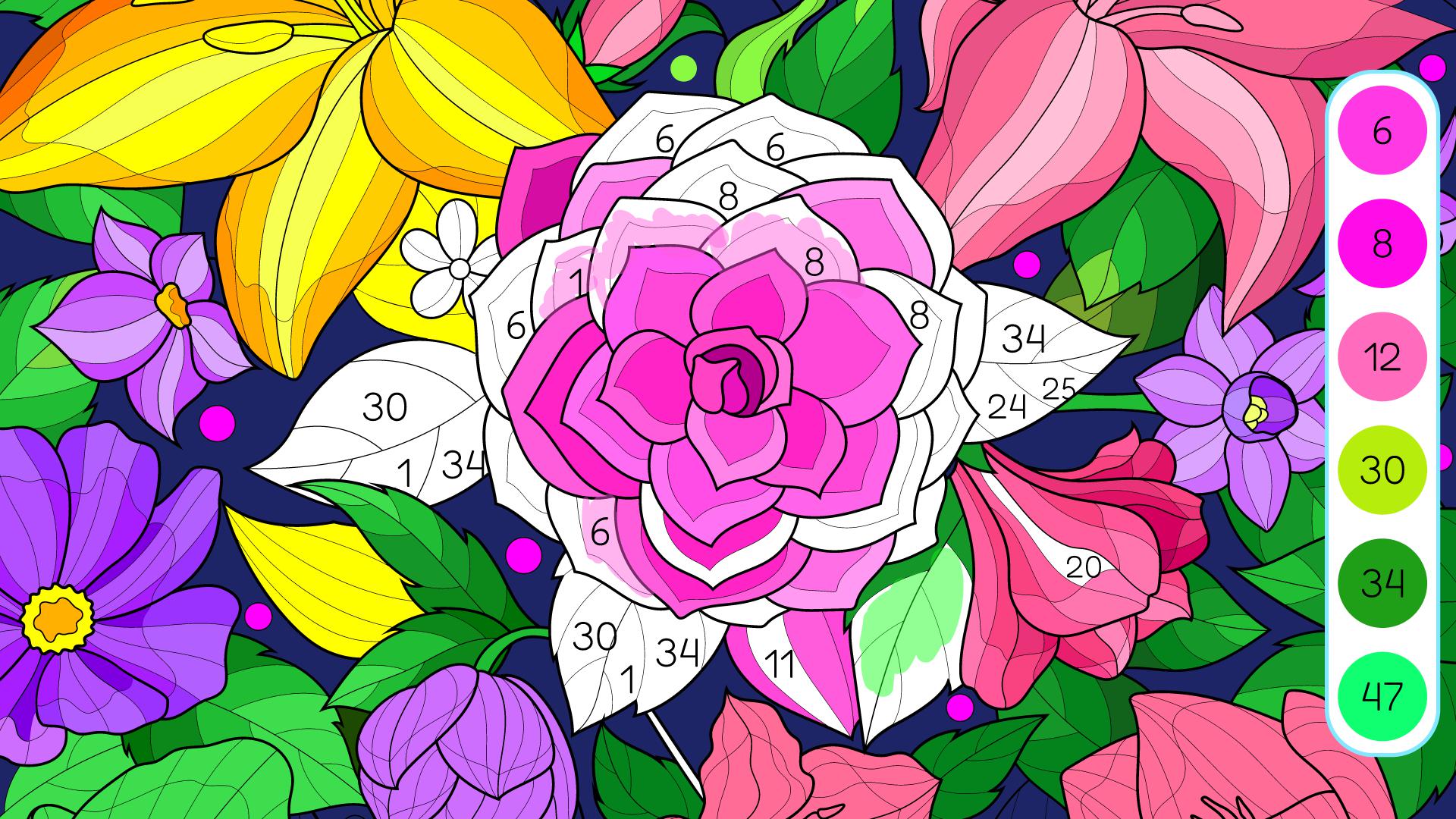 涂色游戏绘画与涂鸦