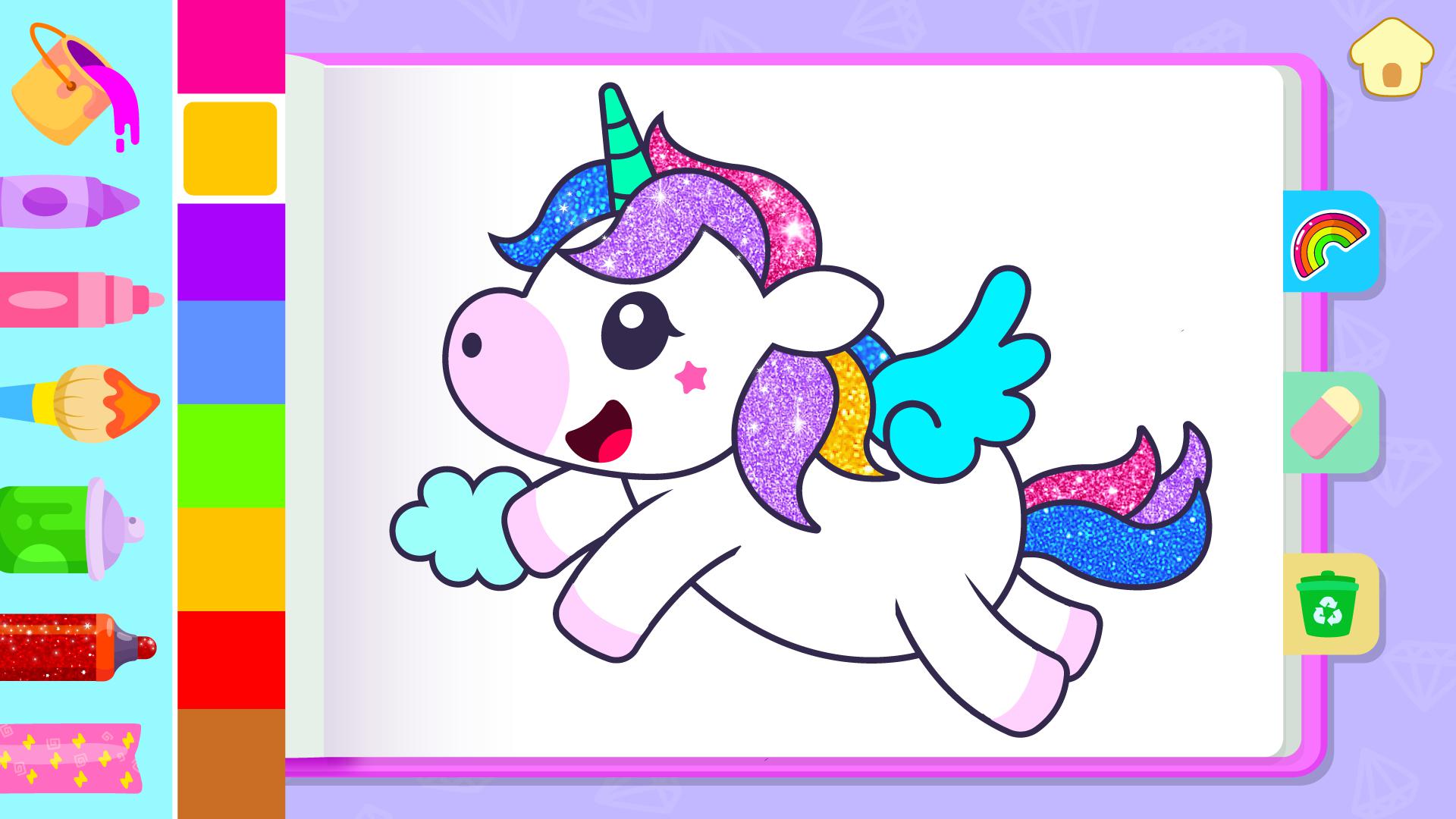 涂色游戏绘画与涂鸦_截图_2