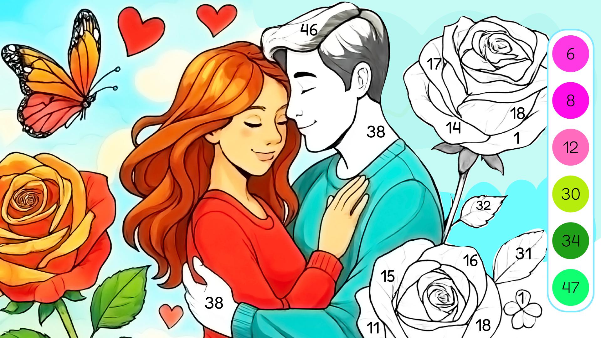 涂色游戏绘画与涂鸦_截图_3