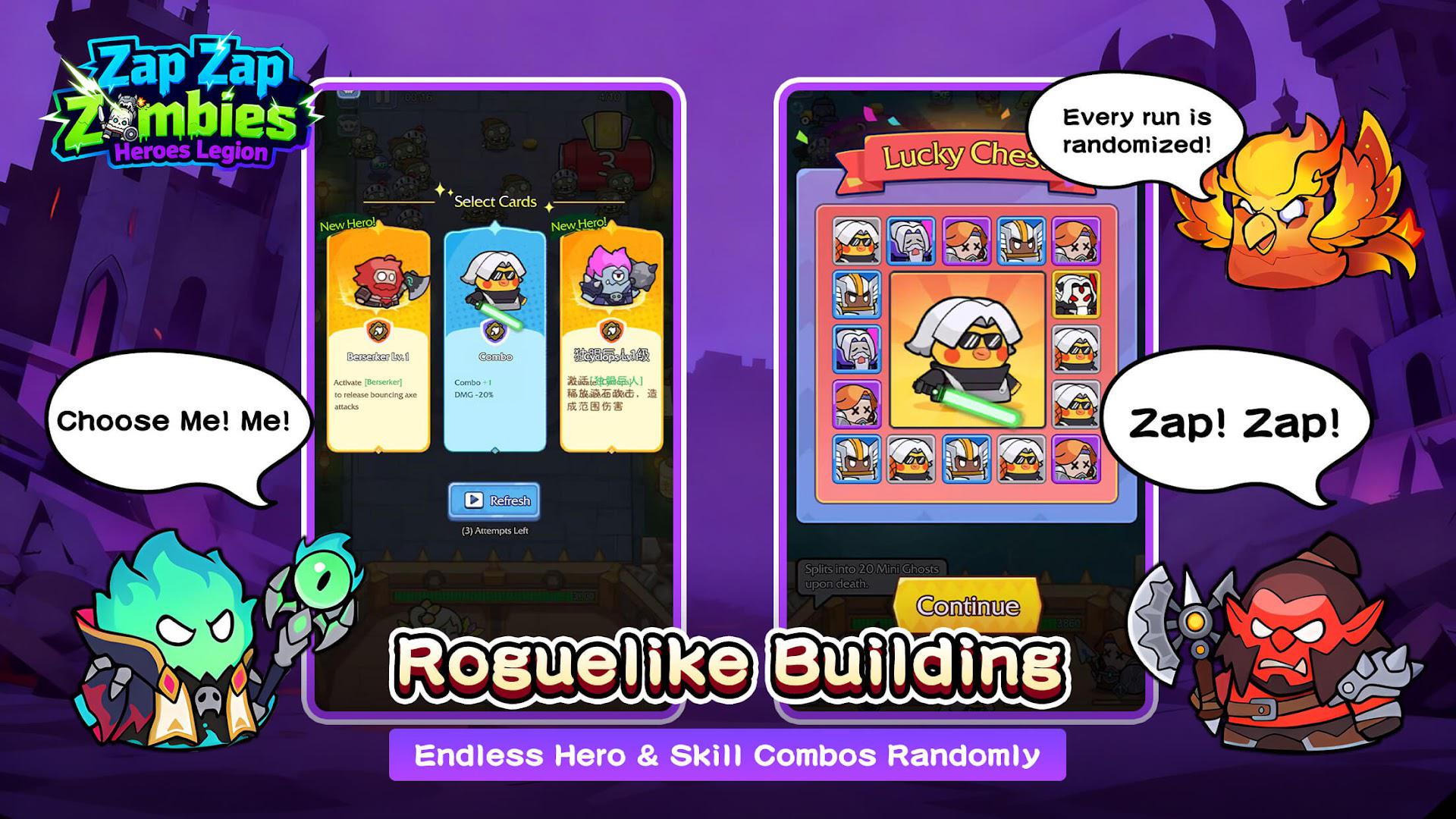 Zap Zap Zombies: Heroes Legion_截图_3