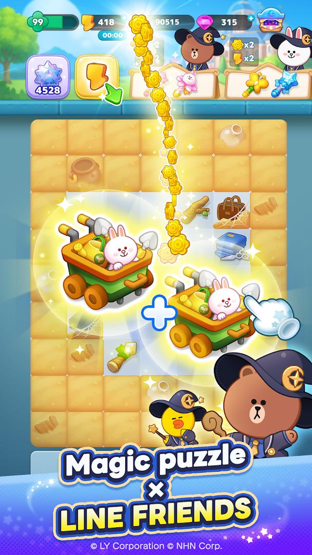 LINE Magic: Merge Puzzle