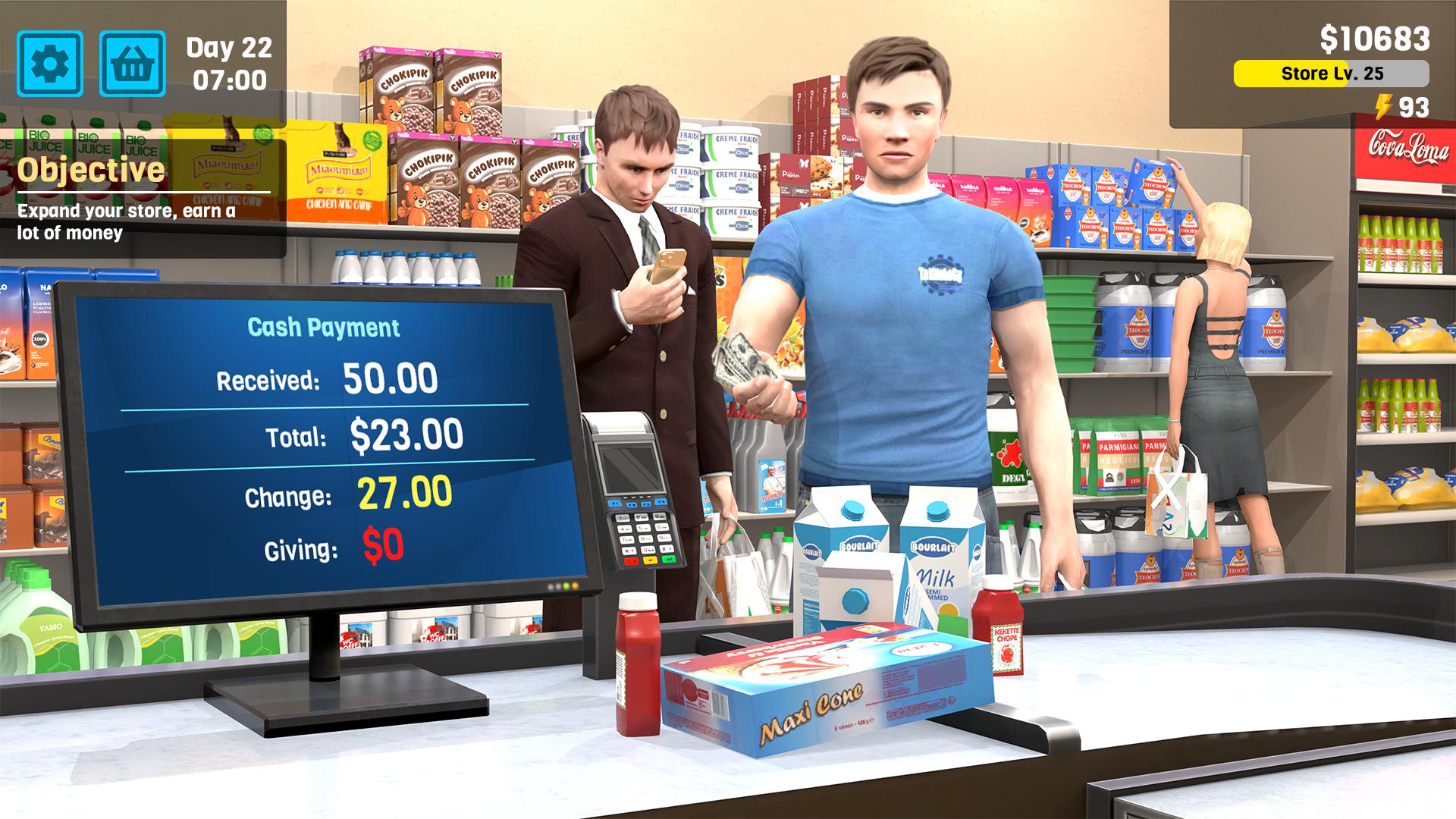 Supermarket Simulator Store_截图_2