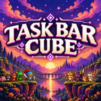 Task Bar Cube