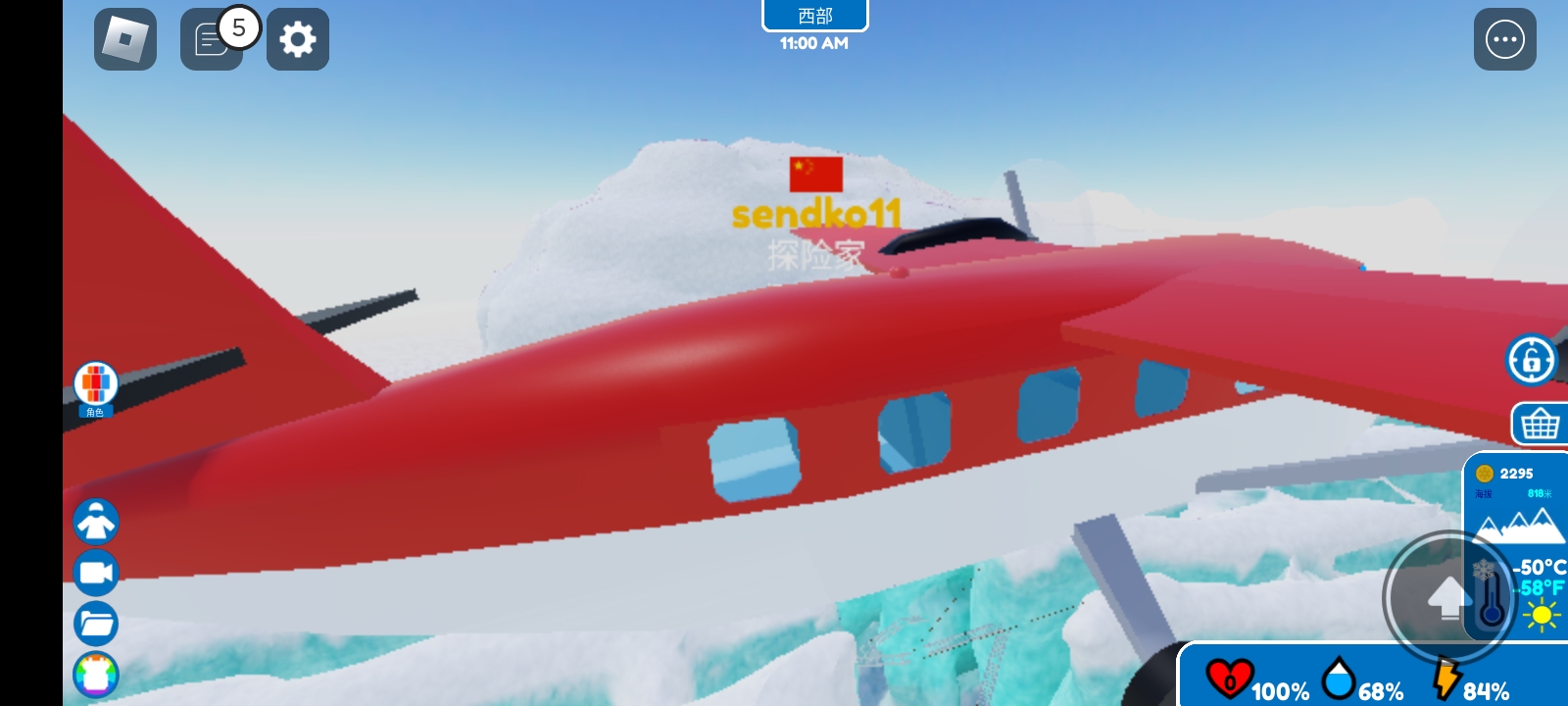 南极探险插上了我的第一面中国红旗_图1