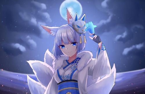 这对有着九尾狐外貌的姐妹有着截然不同的性格:姐姐赤城(凰)具有领导