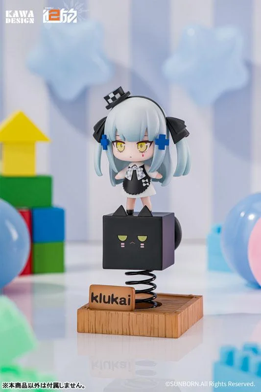 KAWADESIGN《少女前线2：追放》可露凯黑猫摇摇乐模型 预计2027年1月贩售