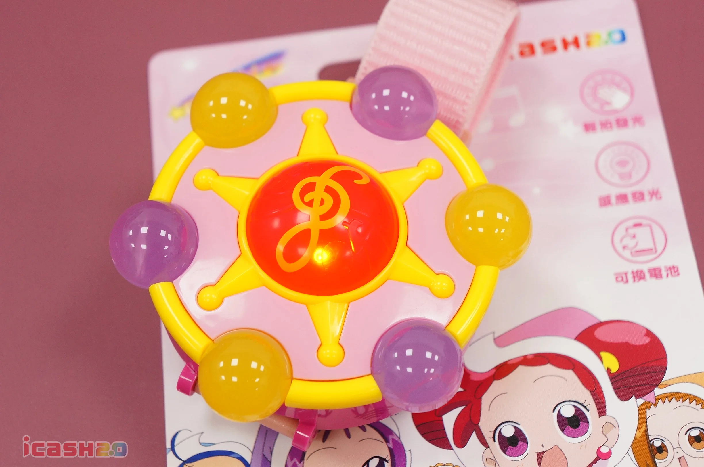 传说对决联名 icash2.0、《小魔女 Doremi》帕拉拉转换器发光手环 icash2.0 明日同时开卖