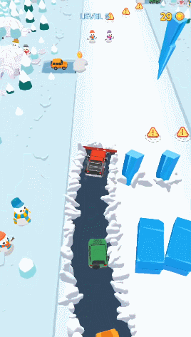 Clean Road：经典又另类的玩法，去解救受困于雪地的车辆吧 图片3