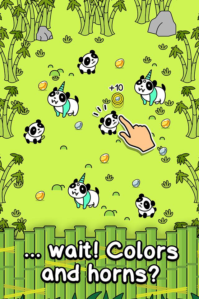 Panda Evolution - Cute Bear Making Clicker Game_截图_3