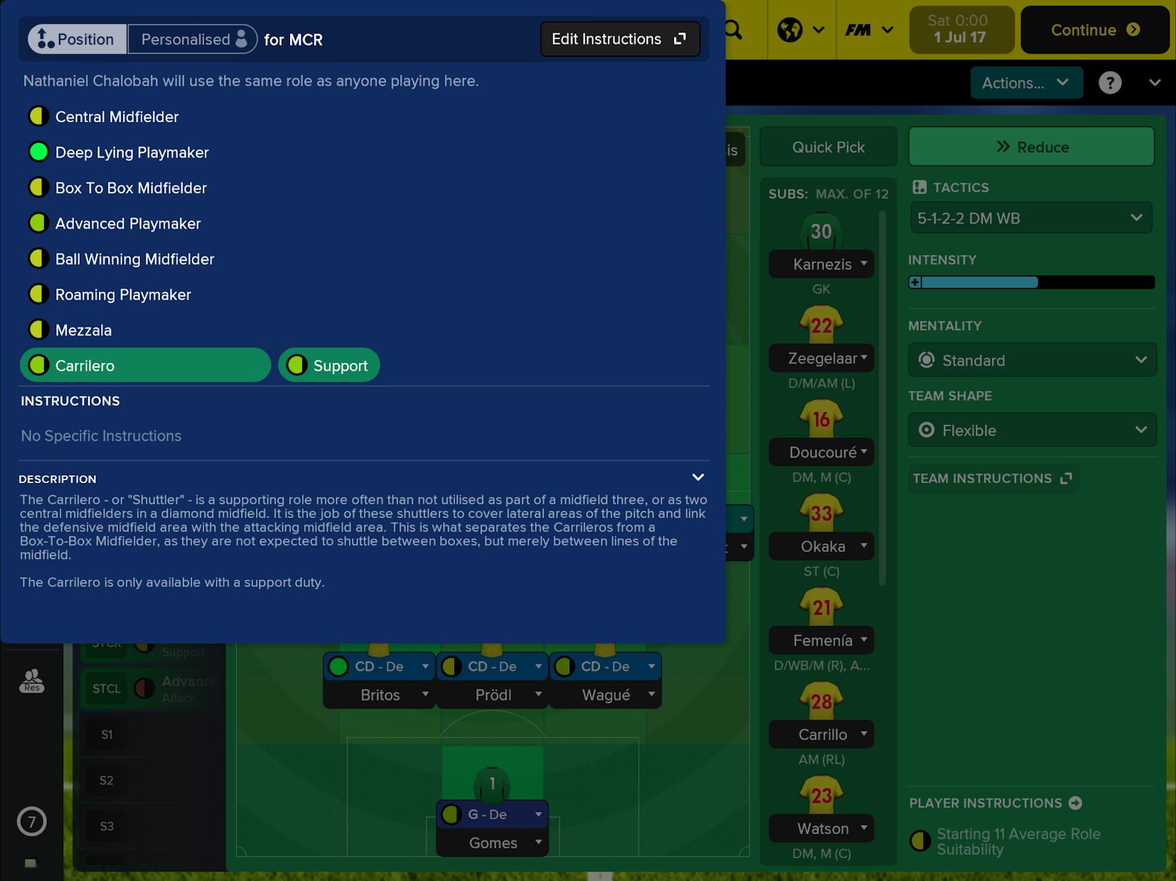 Football Manager Touch 2018_截图_2