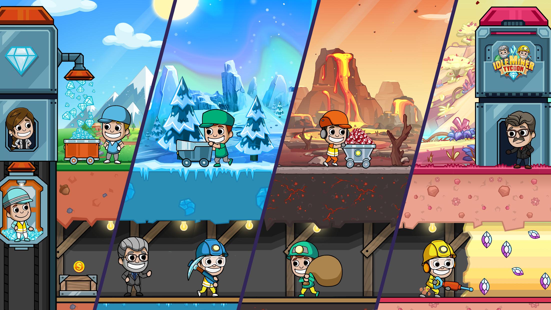 采矿大亨:掘金之旅 (idle miner tycoon)