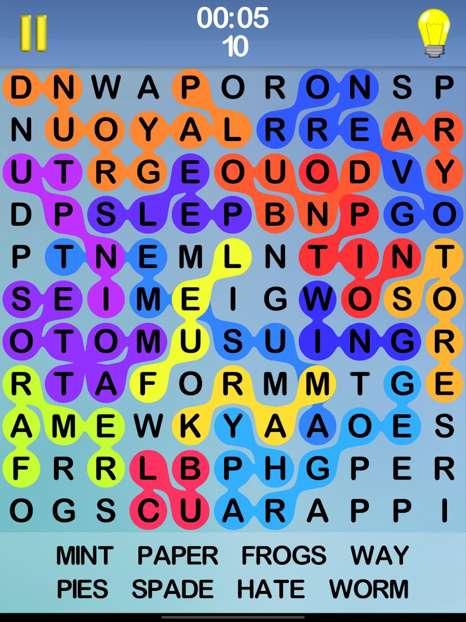 Word Search, A Seek & Find Crossword Puzzle Game_截图_6