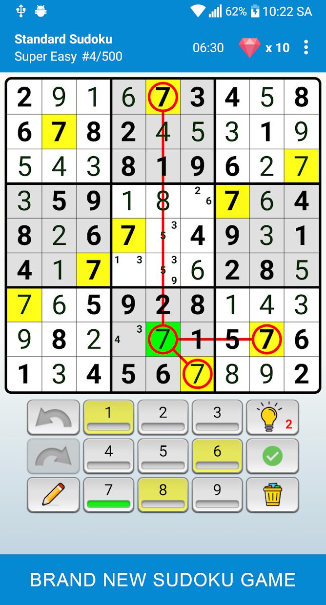 Sudoku - Best Free Logic Brain Puzzle Game