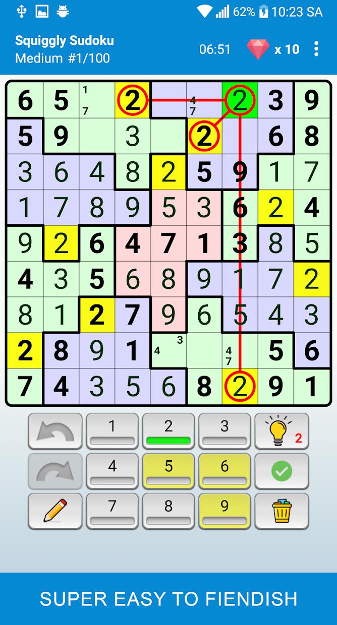 Sudoku - Best Free Logic Brain Puzzle Game_截图_2
