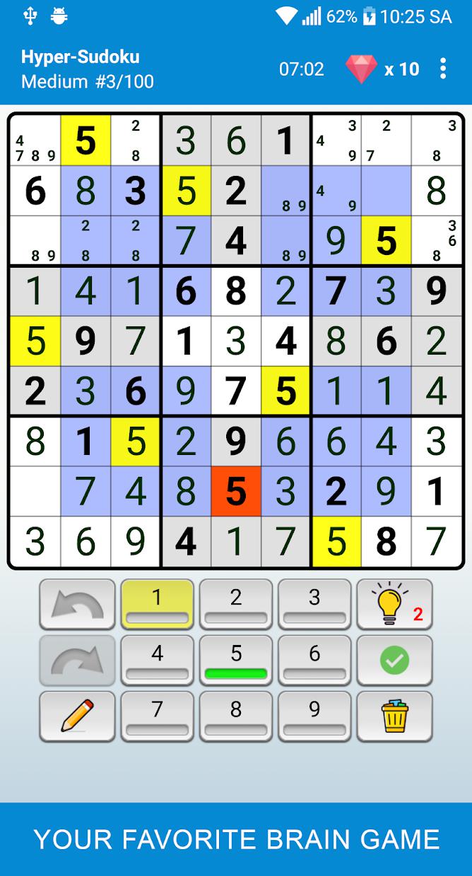 Sudoku - Best Free Logic Brain Puzzle Game_截图_4