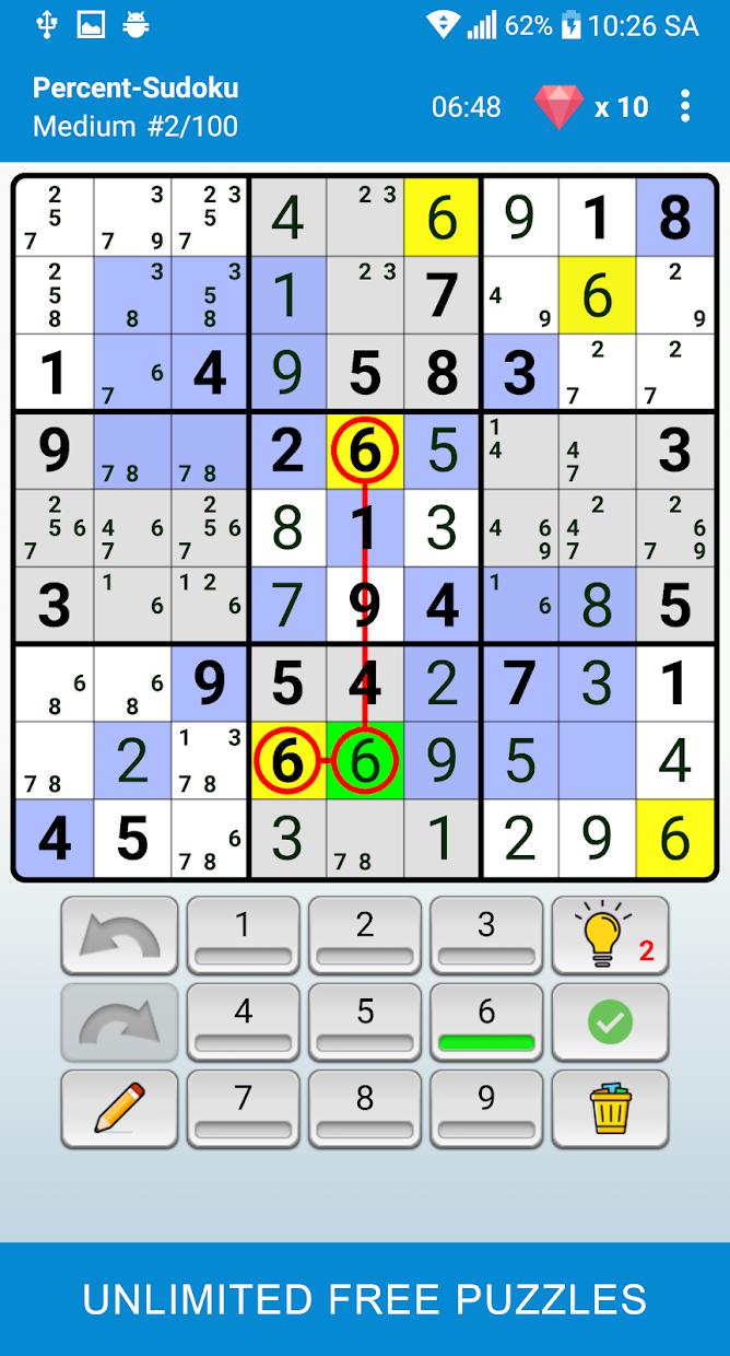 Sudoku - Best Free Logic Brain Puzzle Game_截图_5