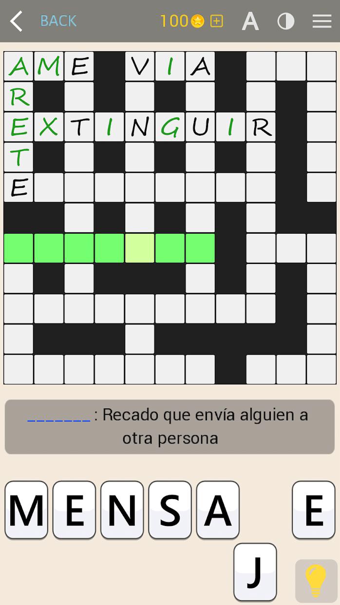 Crosswords - Spanish version (Crucigramas)_截图_2