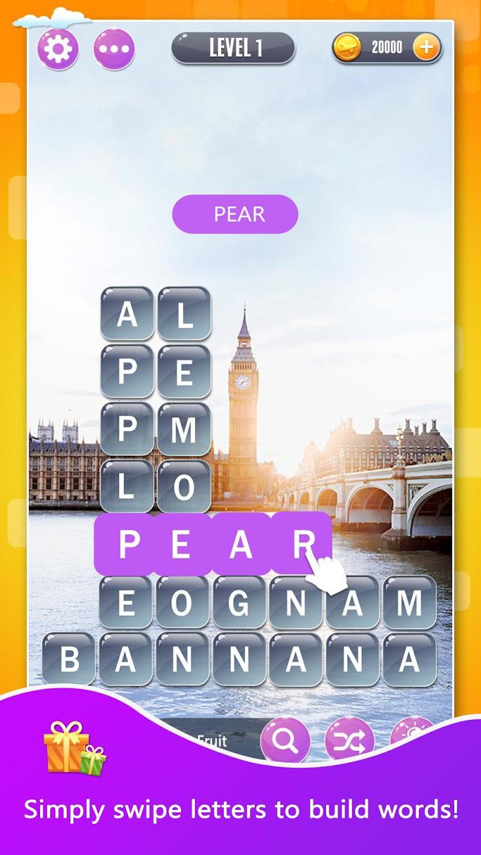 Word Town: Search, find & crush in crossword games