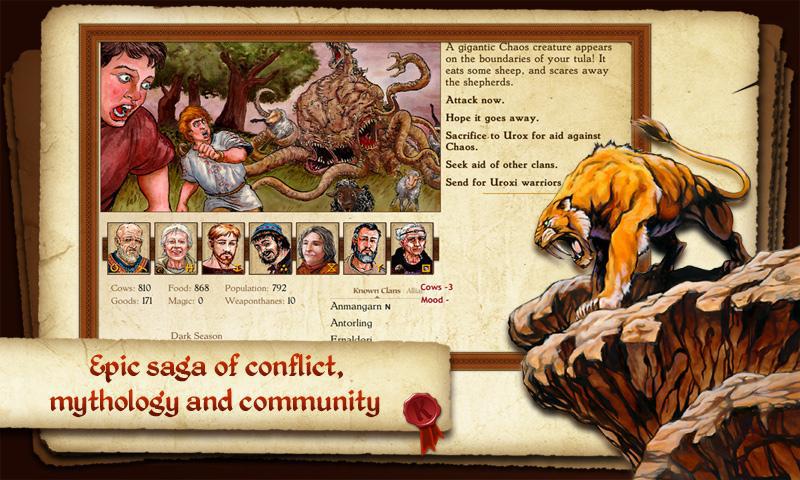 King of Dragon Pass: Text Adventure RPG_截图_3
