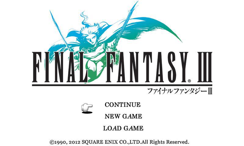 最终幻想3（FINAL FANTASY III）