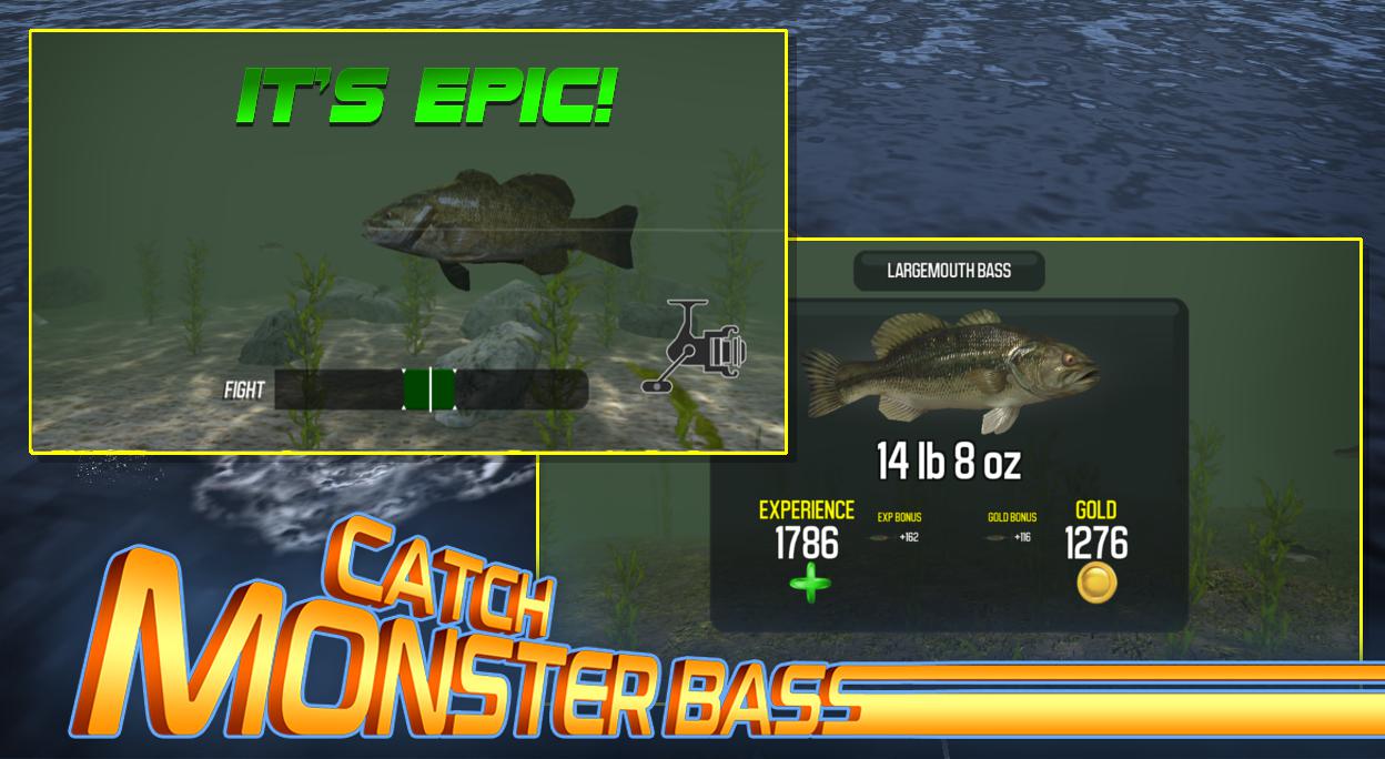 Master Bass Angler: Free Fishing Game_截图_5