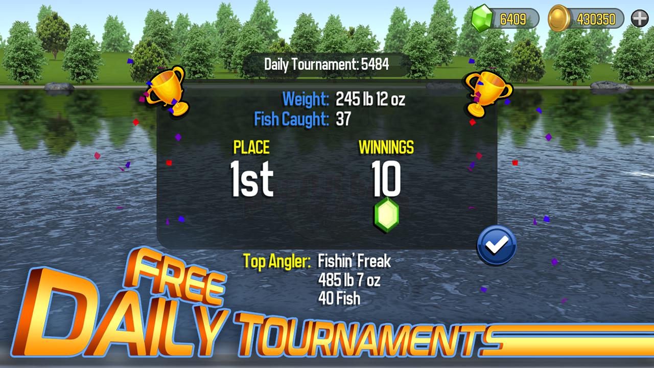 Master Bass Angler: Free Fishing Game_截图_6