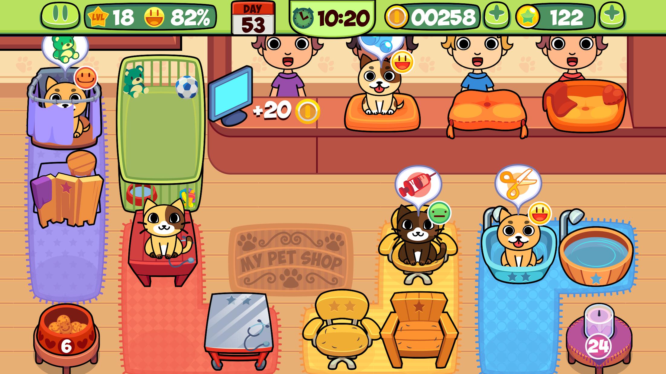 My Virtual Pet Shop - Cute Animal Care Game_截图_6