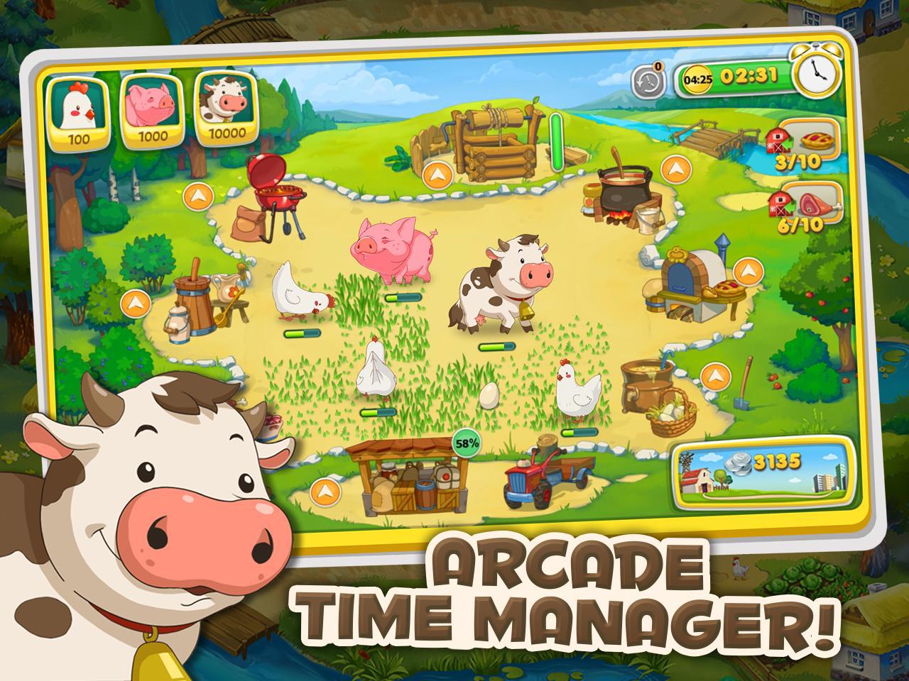 Jolly Days Farm: Time Management Game