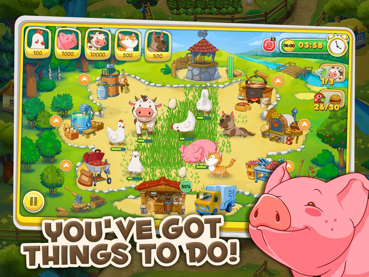 Jolly Days Farm: Time Management Game_游戏简介_图2