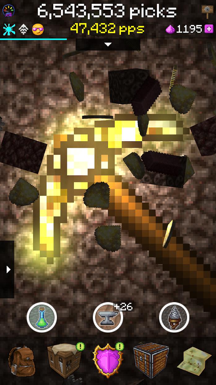 PickCrafter - 我的世界 采矿 闲置 镐工艺 游戏_截图_4