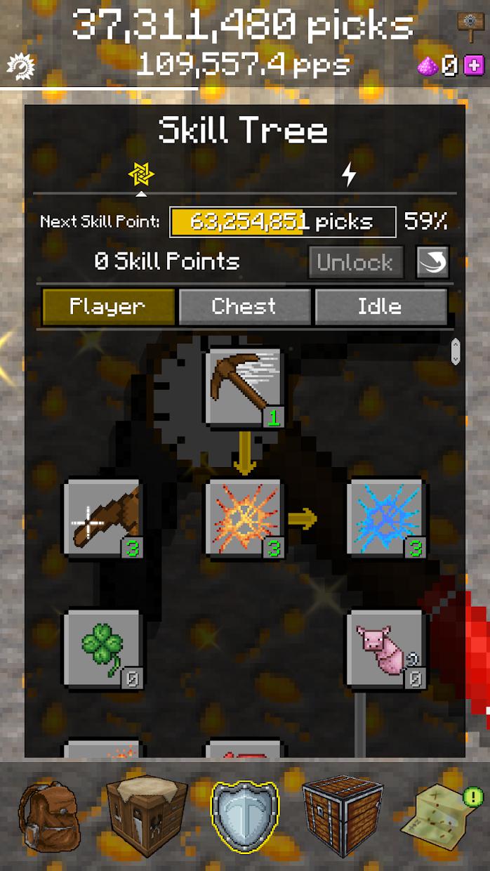 PickCrafter - 我的世界 采矿 闲置 镐工艺 游戏_截图_6