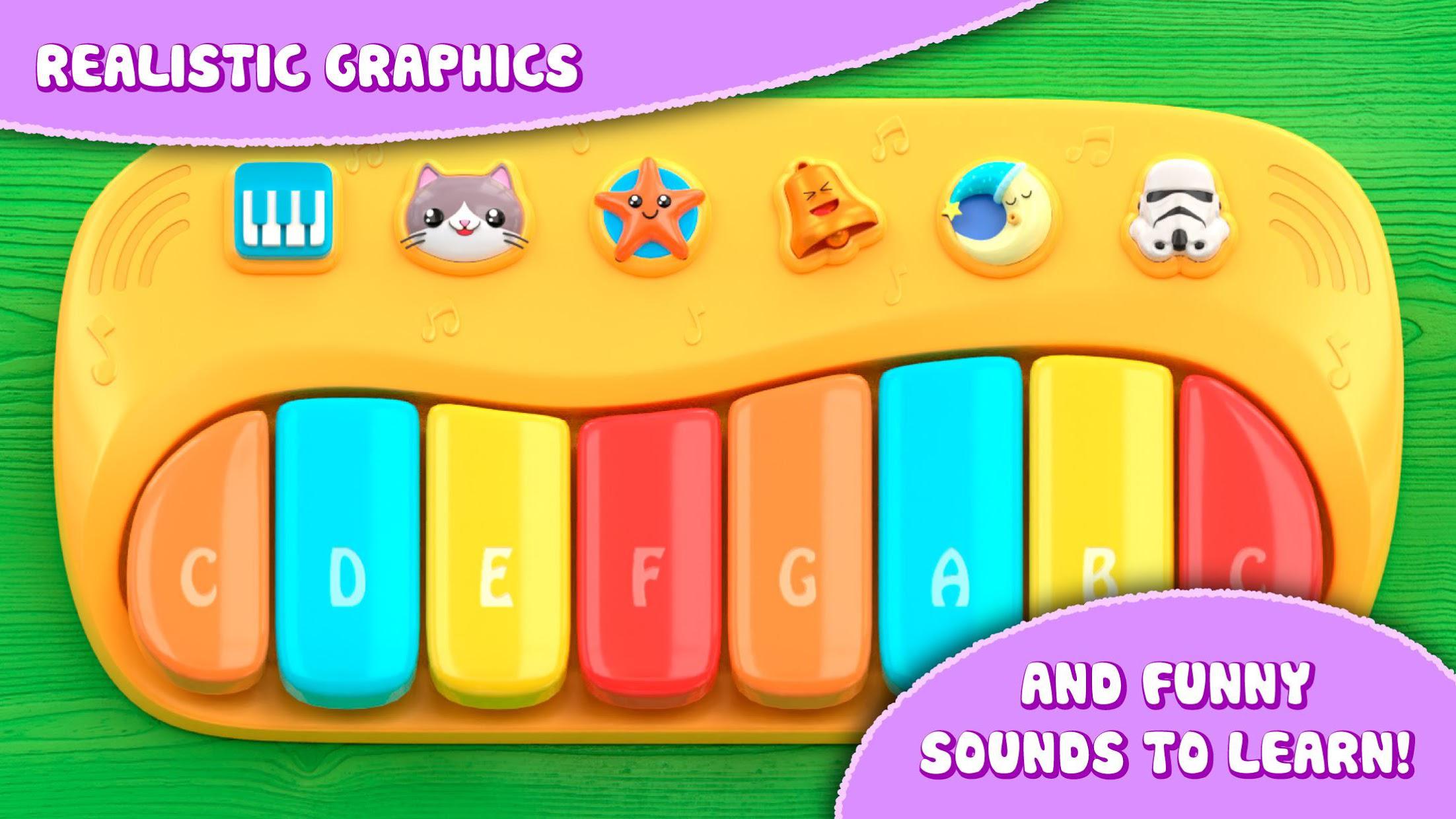 Piano for babies and kids_游戏简介_图2
