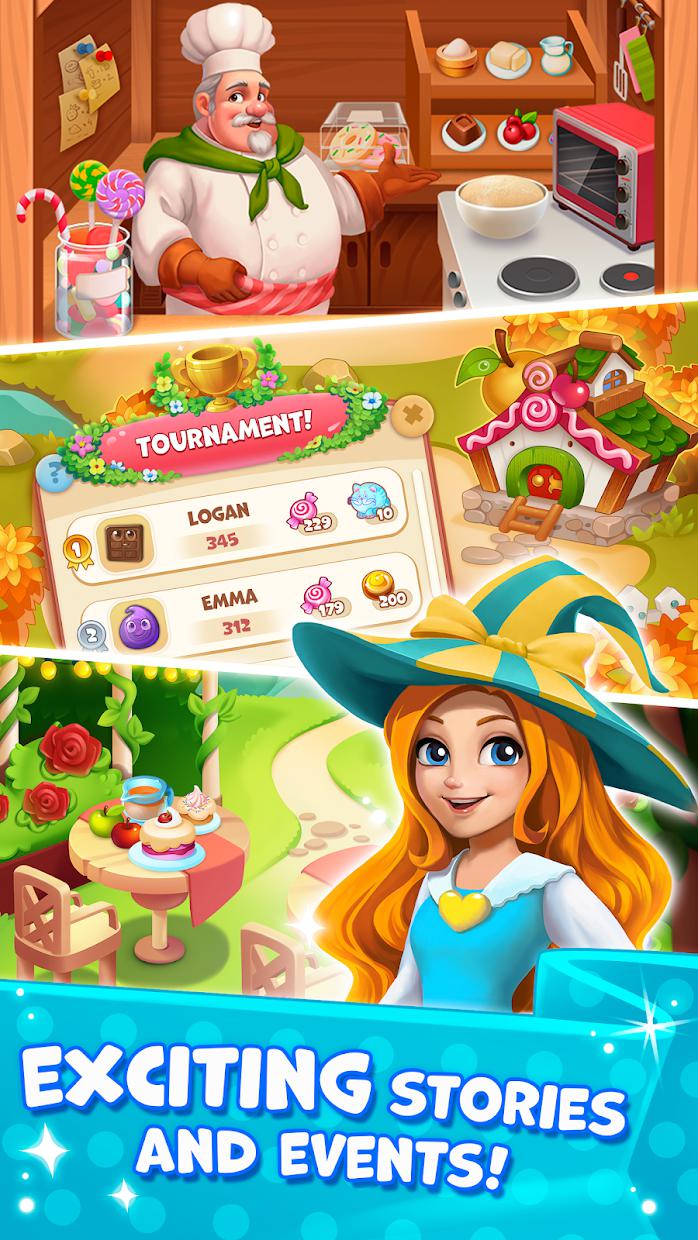 Candy Valley - Match 3 Puzzle_截图_3