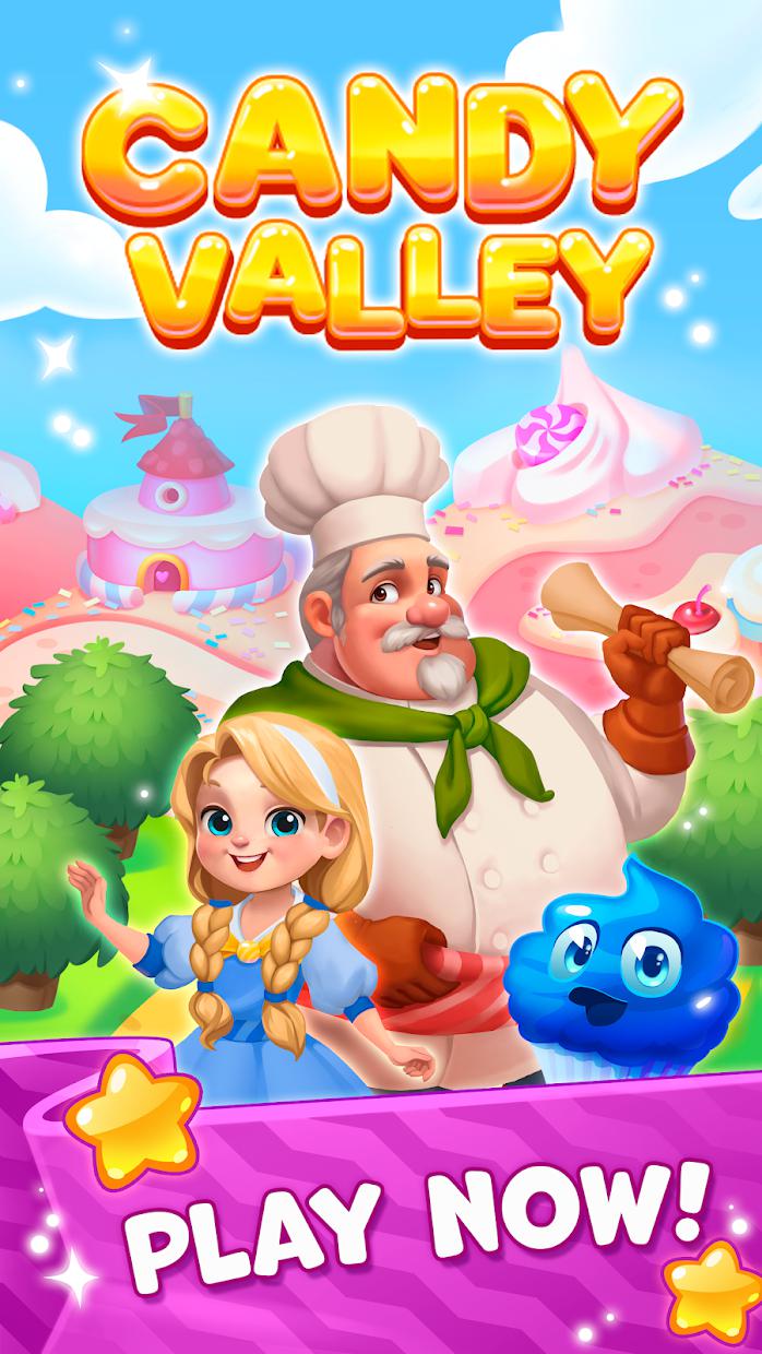 Candy Valley - Match 3 Puzzle_截图_6