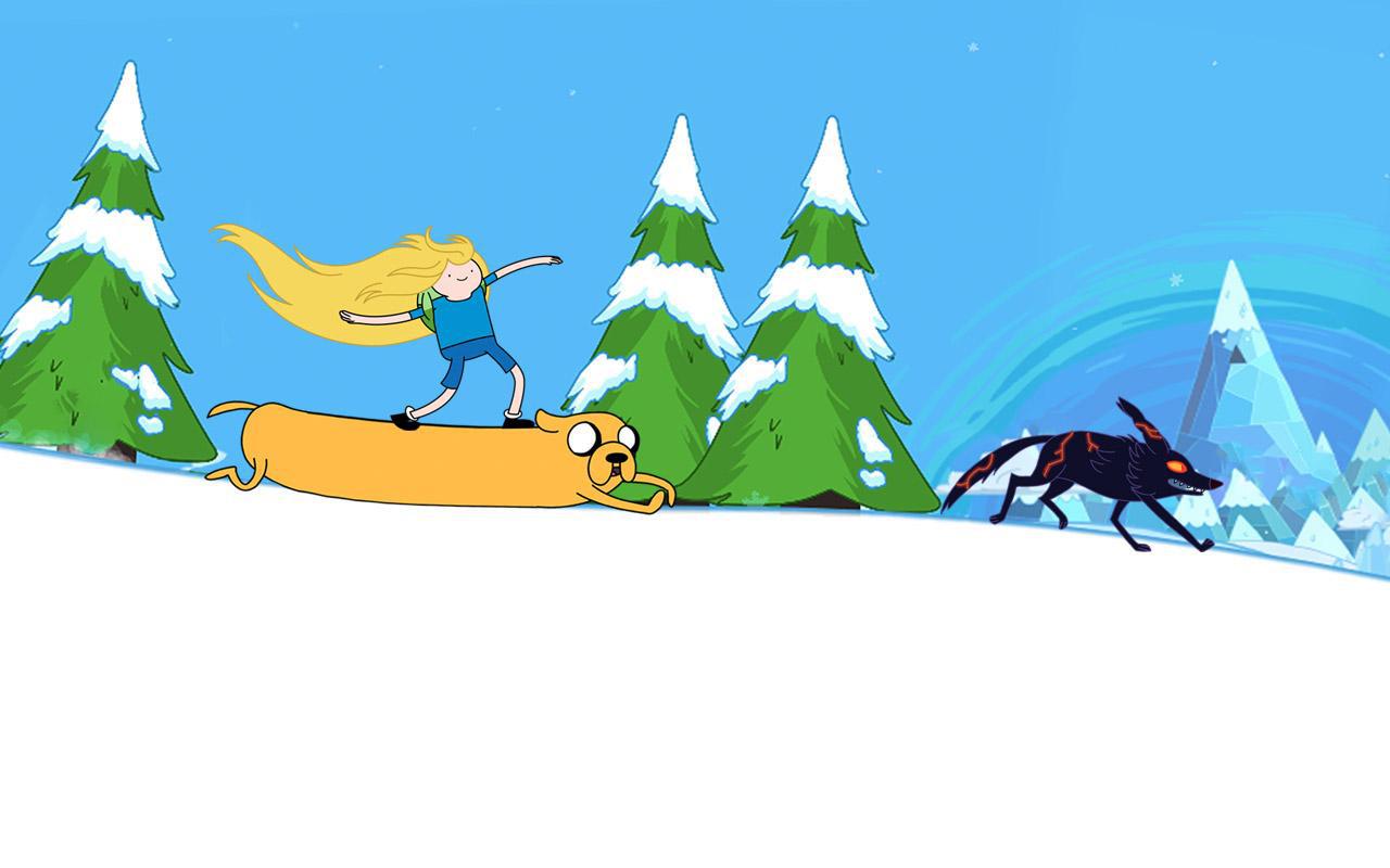 Ski Safari: Adventure Time_截图_4