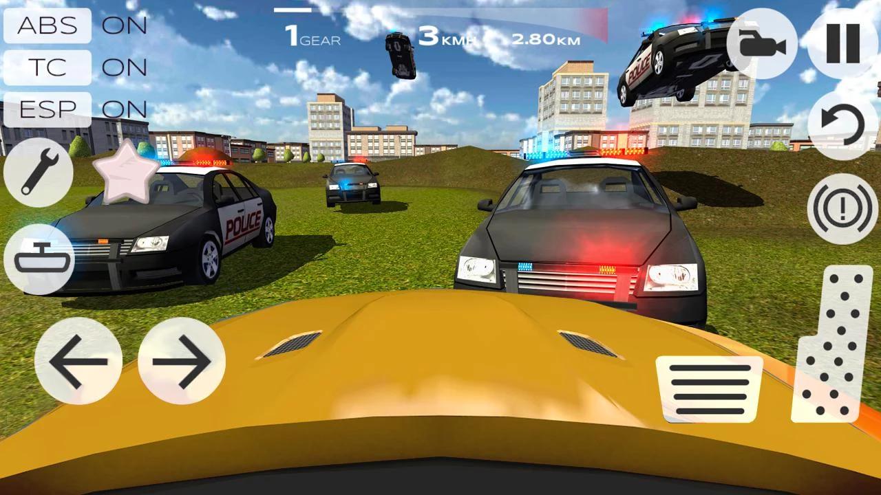Extreme Car Driving Racing 3D_截图_4