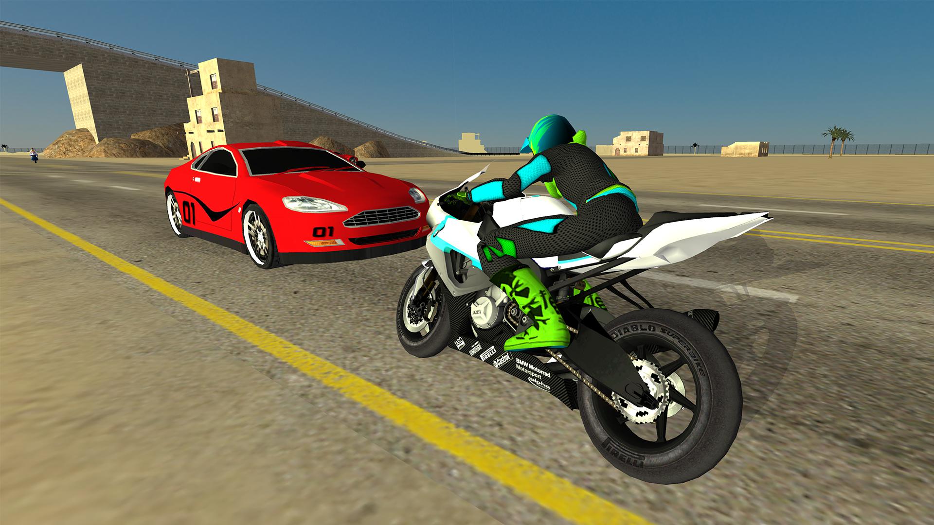 Motorbike Driving Simulator 3D_截图_3