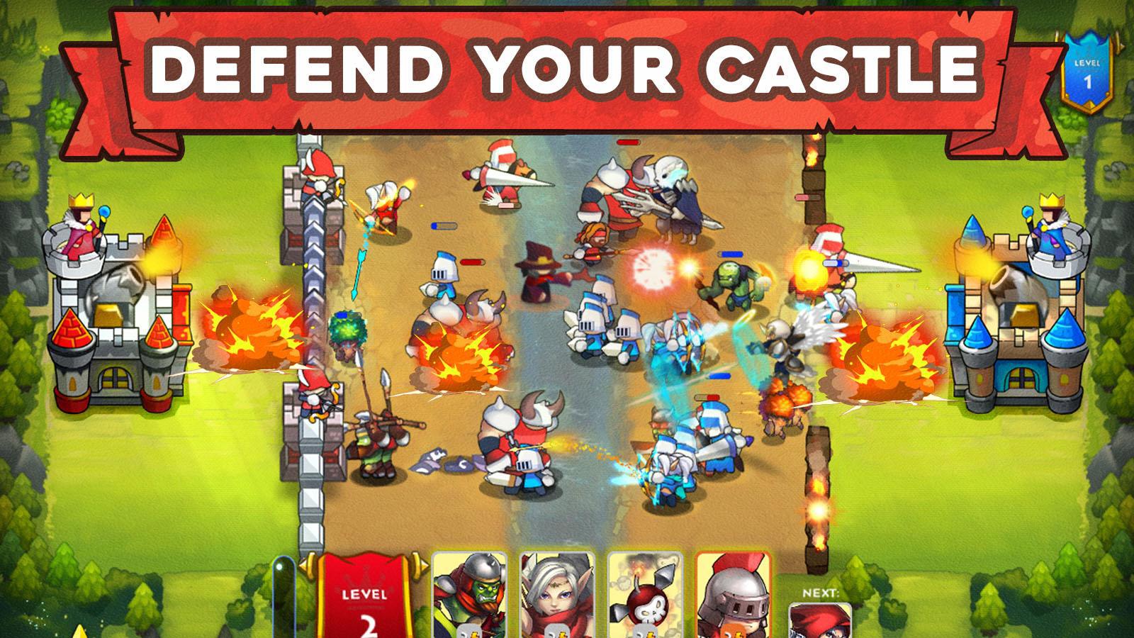 King Rivals: War Clash - PvP multiplayer strategy_游戏简介_图2